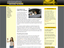 Tablet Screenshot of christodriving.com